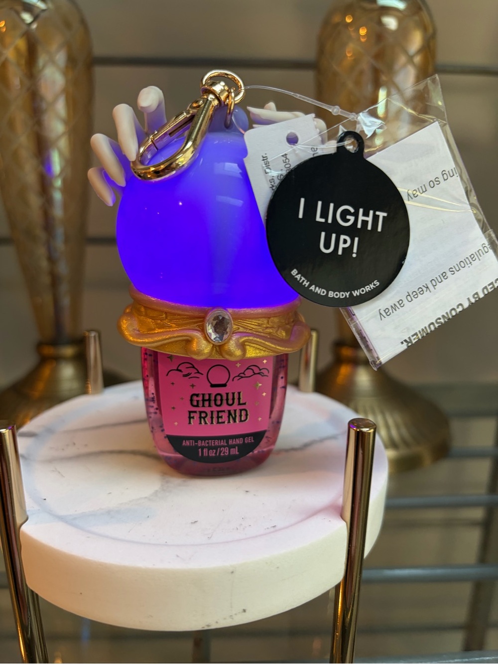 Bath & Body Works LightUp Crystal Ball PocketBac Holder & BAC NWT Fall 2026